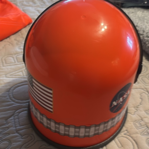 NASA Orange Astronaut Costume with Helmet - Picture 9 of 11